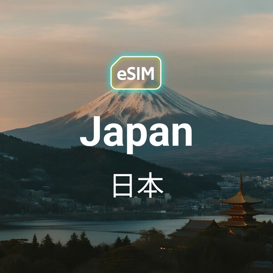 日本（4網） eSIM